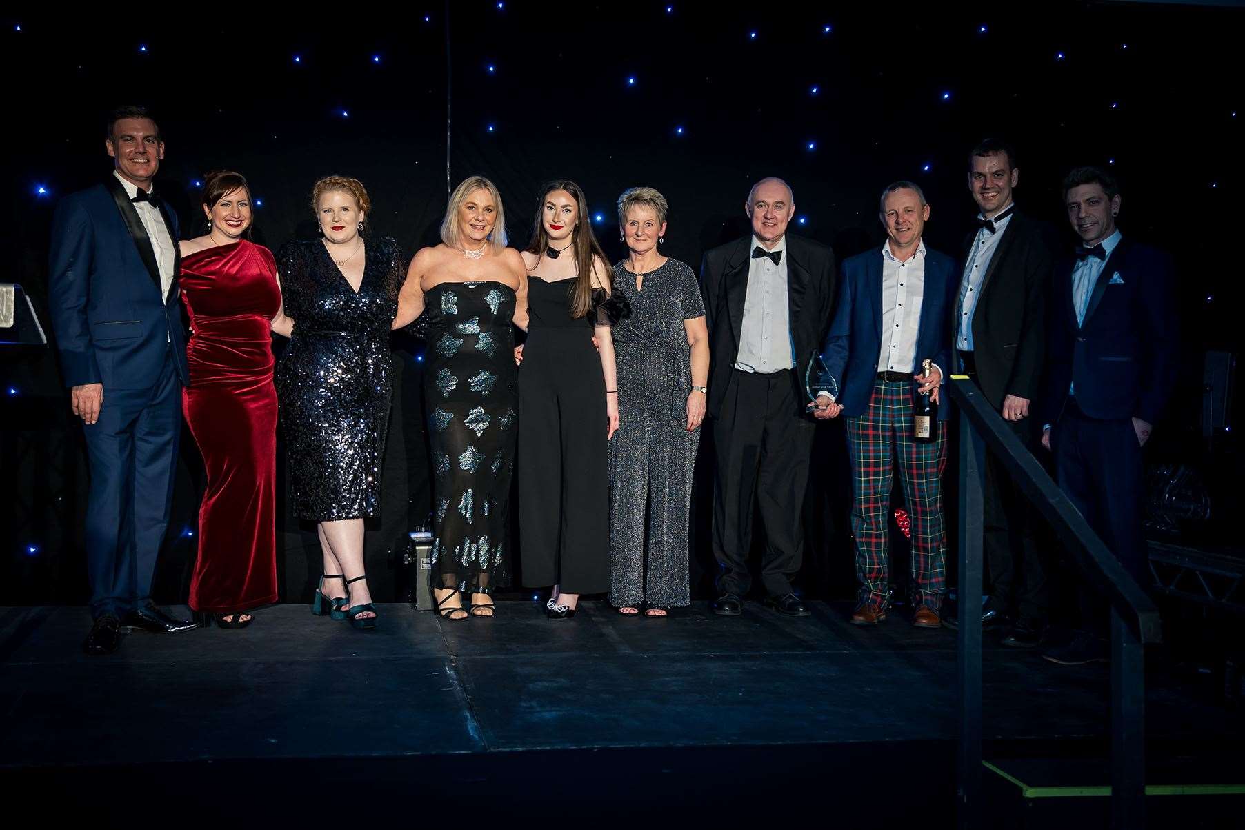 The Murray Travel team received a business of the year award. Picture: Eoghan Smith