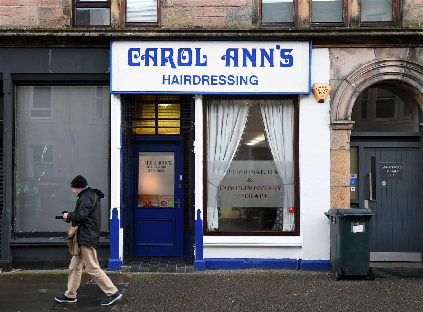 Carol Ann's Hairdressing locator. Picture: James Mackenzie.