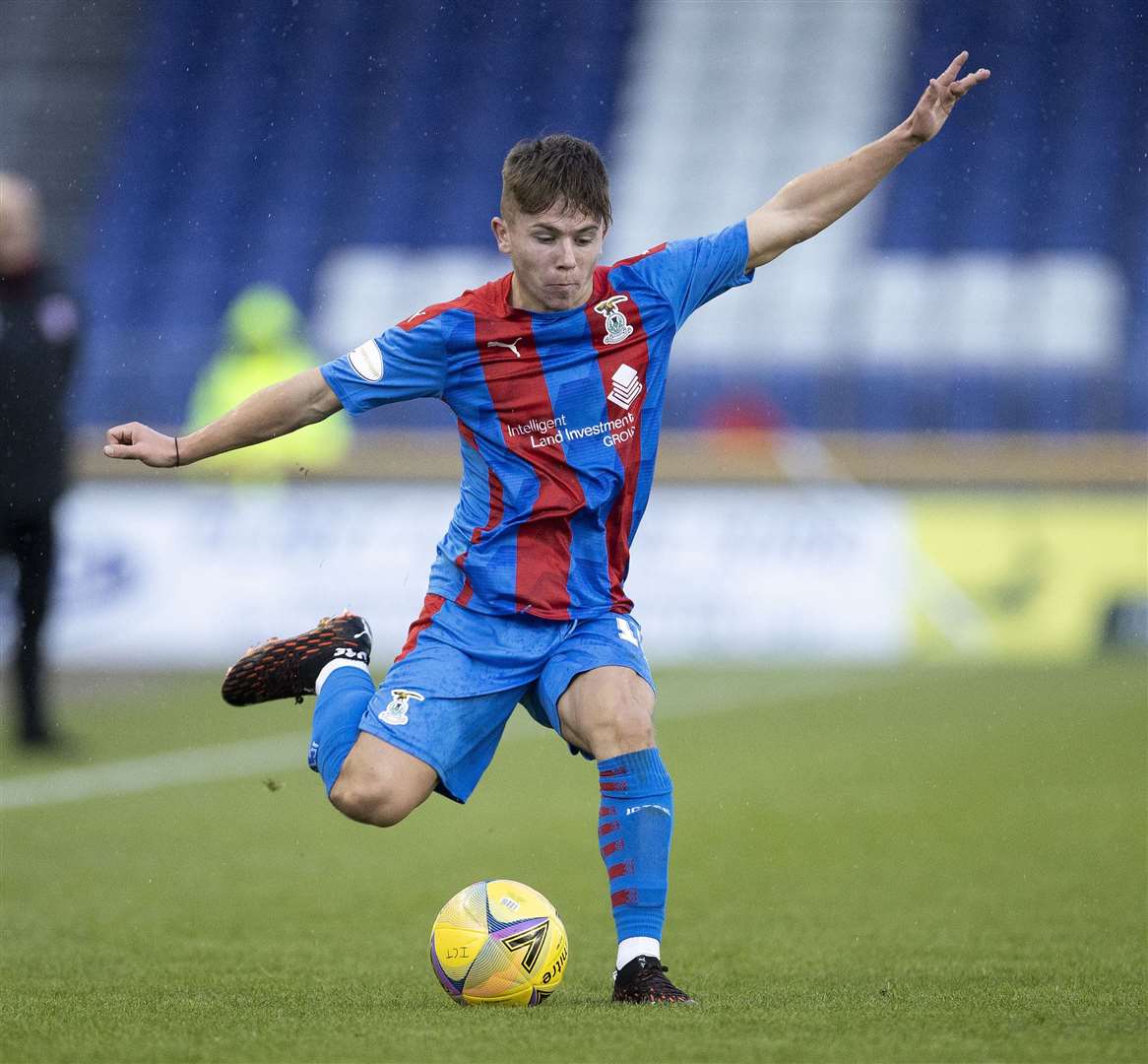 Rangers winger Kai Kennedy has impressed since joining Caley Thistle on loan.
