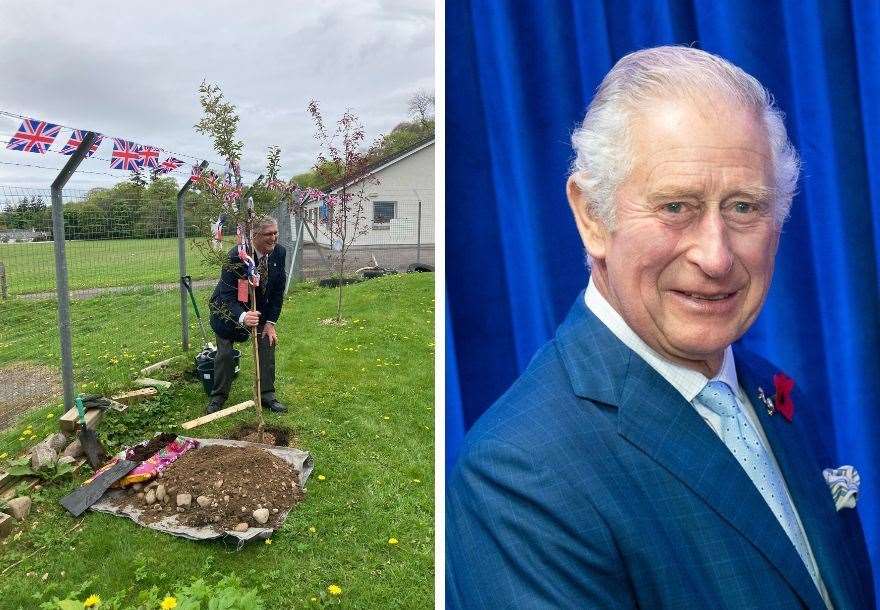 Smithton residents marked the coronation of King Charles by planting a tree.