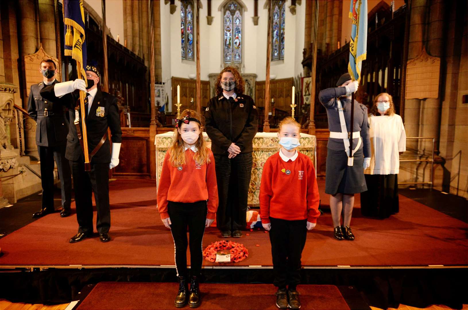 The service to mark the 80th anniversary of the ditching of the Wellington bomber was recorded in Inverness Cathedral.