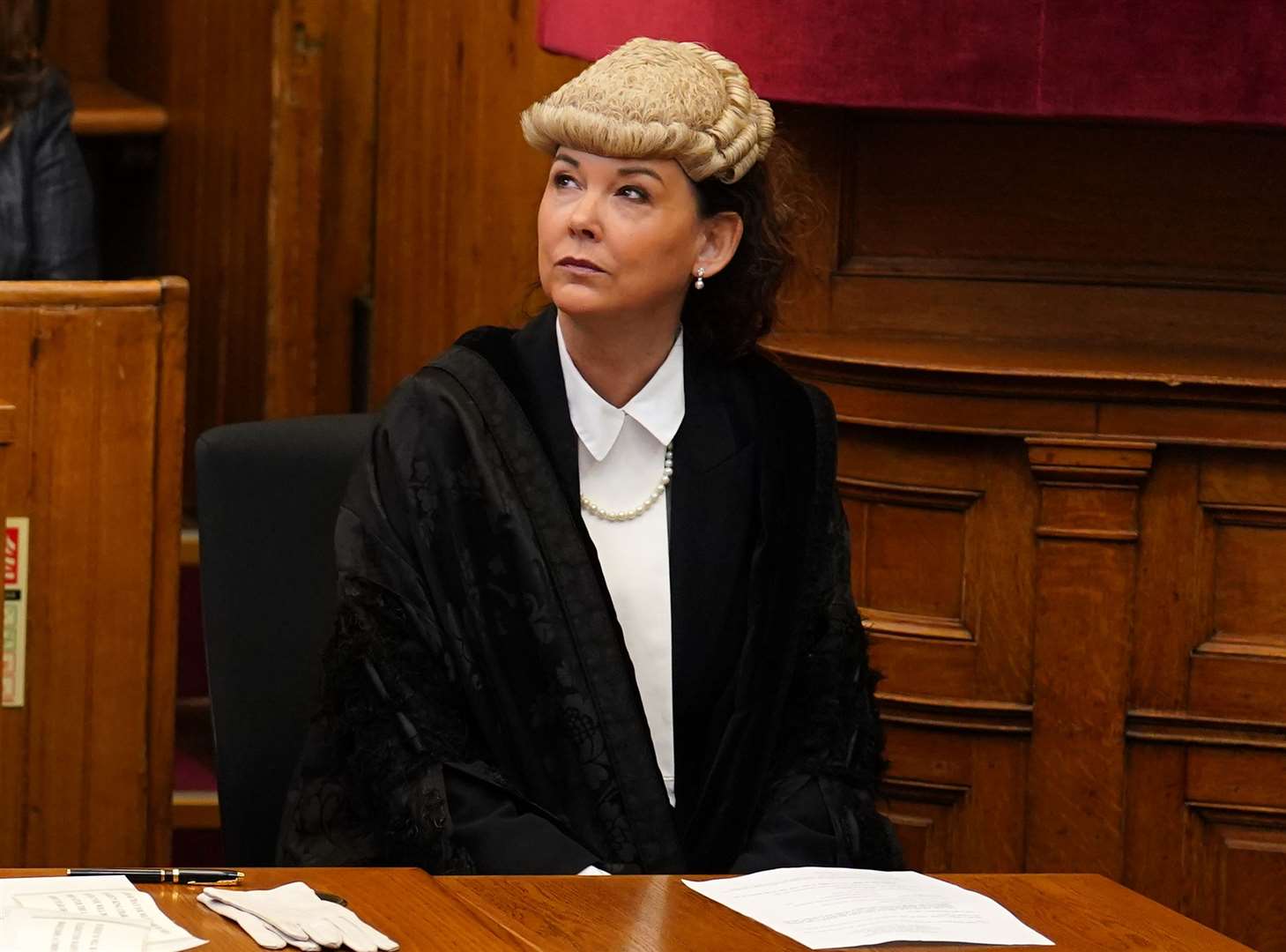 As Lord Advocate, Dorothy Bain performs two constitutional roles (Andrew Milligan/PA)