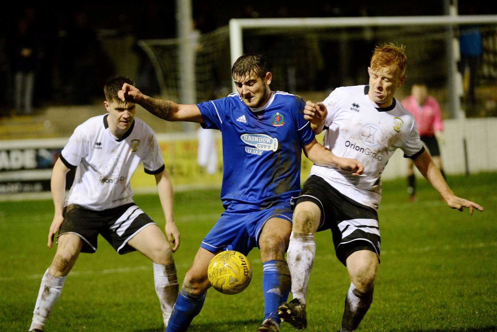Clach in action against Cove Rangers last season. Picture: Gary Anthony
