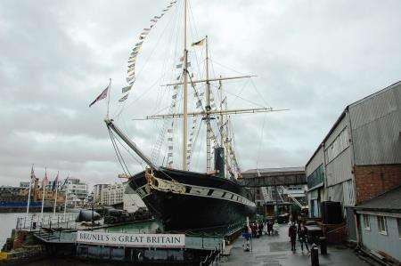 One of Brunel's masterpieces, the SS Great Britain