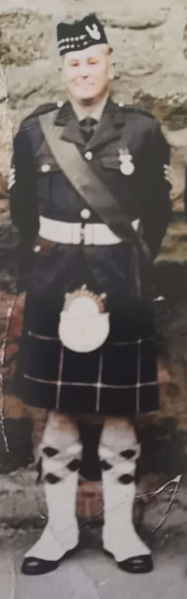 Billy as a young guard. Picture: Eilean Dubh