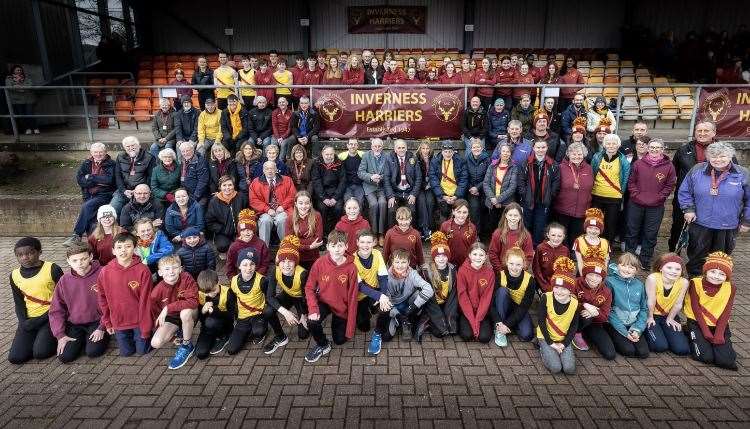 Inverness Harriers celebrates its 75th anniversary.