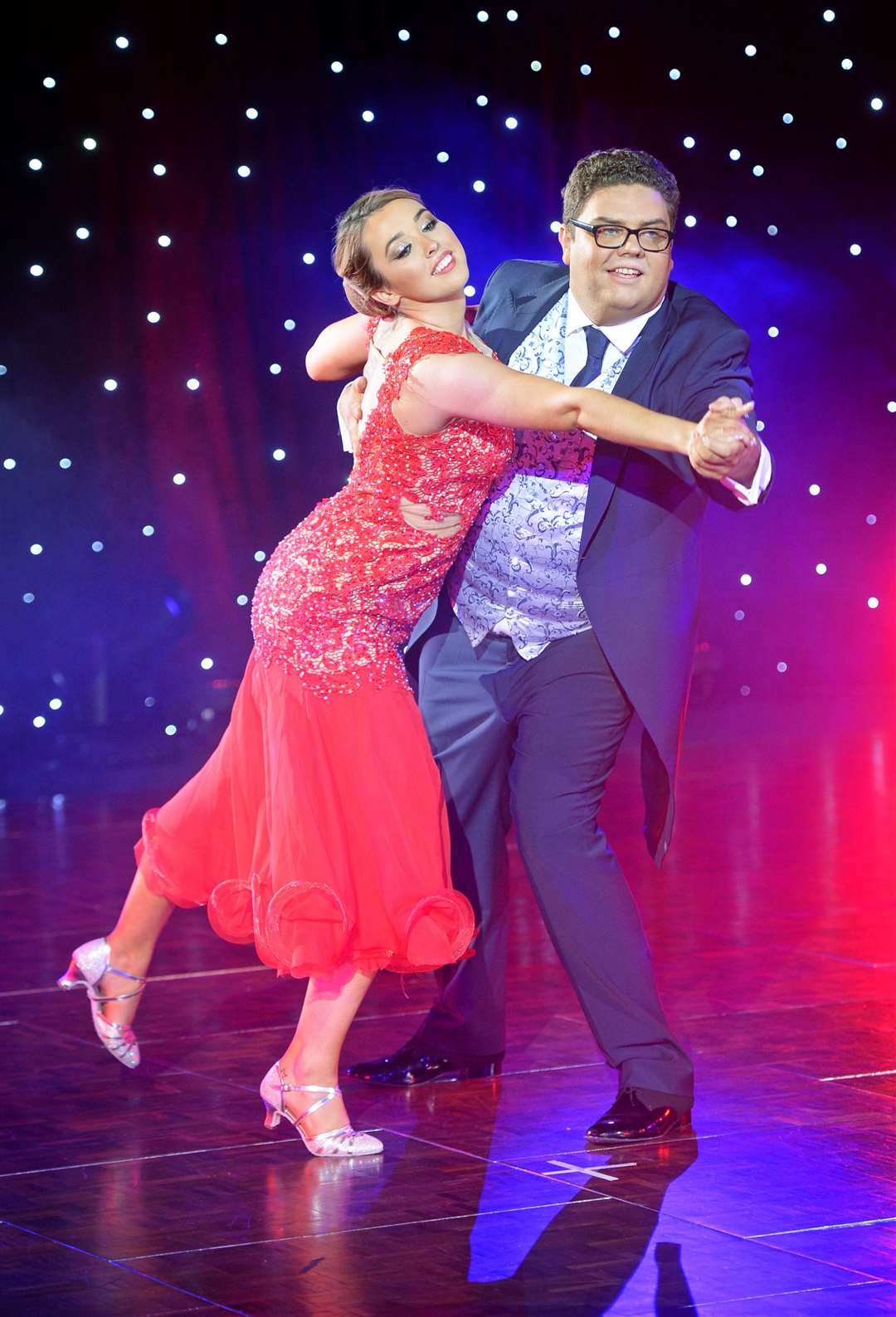 Highland News & Media's Darrel Paterson with dance partner Gemma Kellacher in 2019.