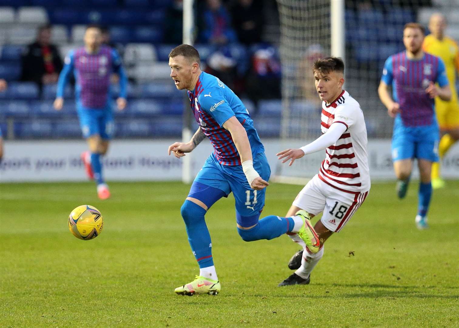 Shane Sutherland put Inverness in front.