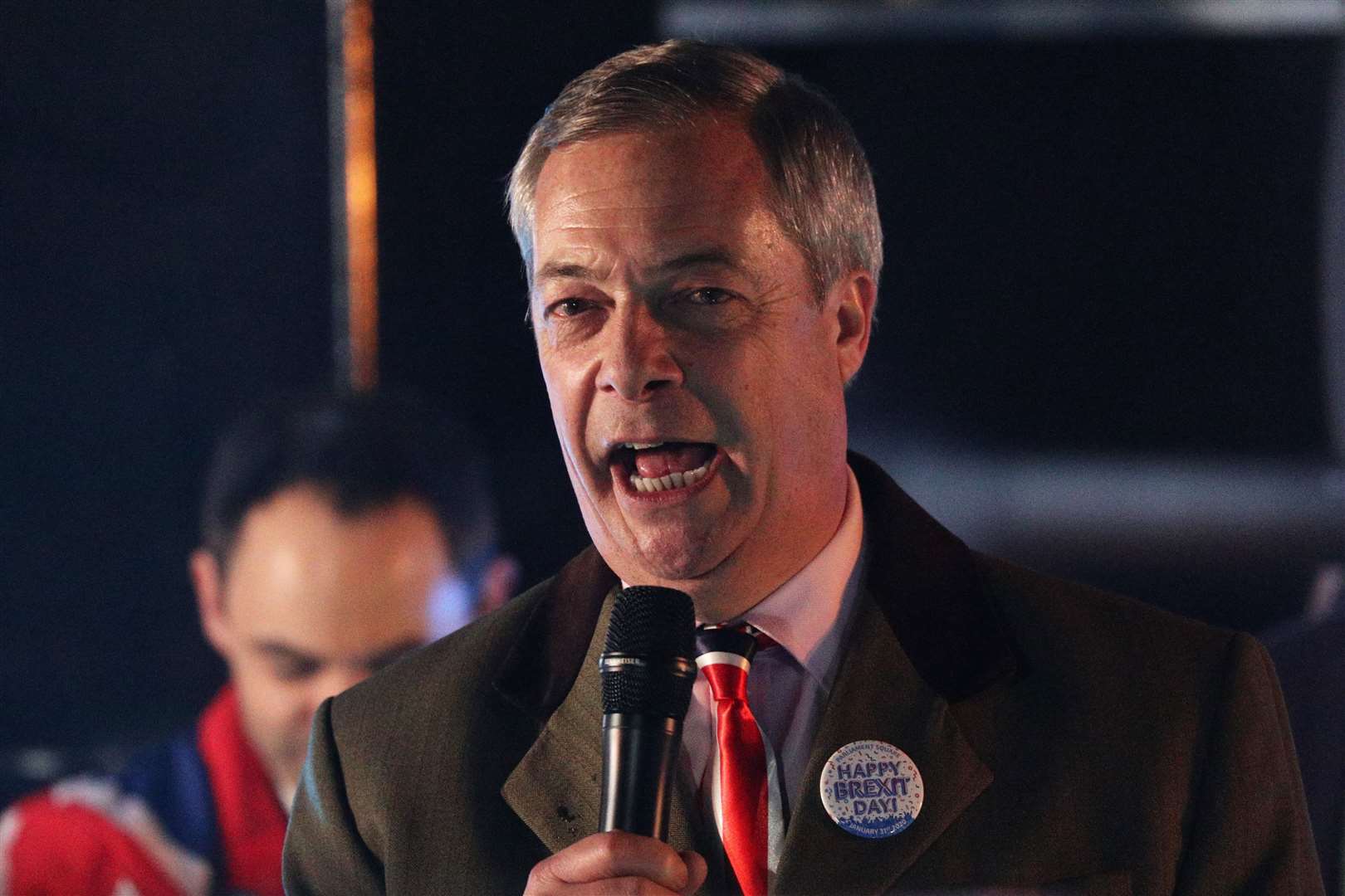 Speaking on his GB News show, Mr Farage accused Dame Alison of breaching the FCA’s conduct rules (Jonathan Brady/PA)