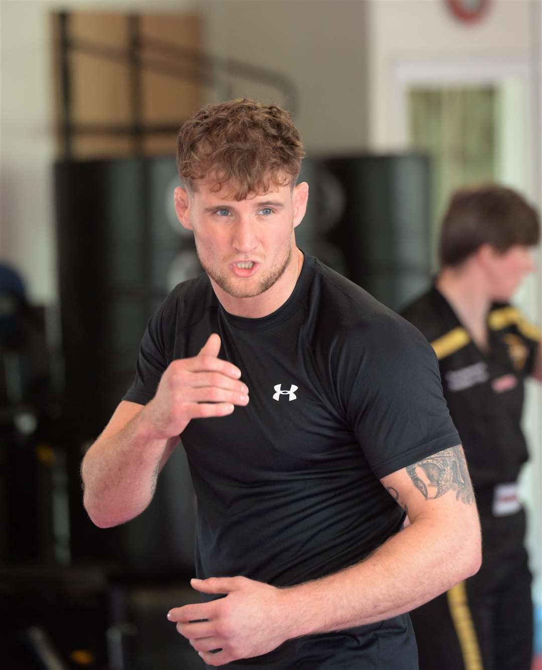 Professional MMA fighter and HMAC owner Ross Houston says he still has ambitions for his own career – although he does not expect an imminent return. Picture: Gary Anthony