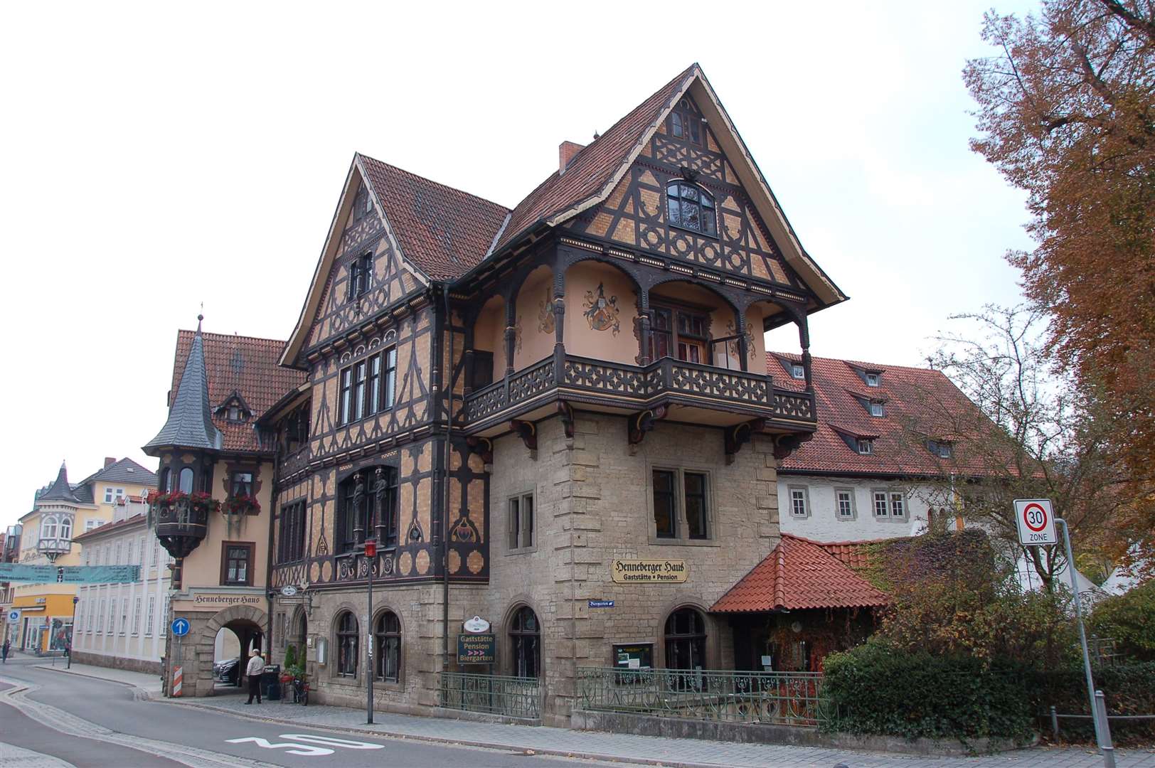Just one of the many lovely old buildings in Meiningen.