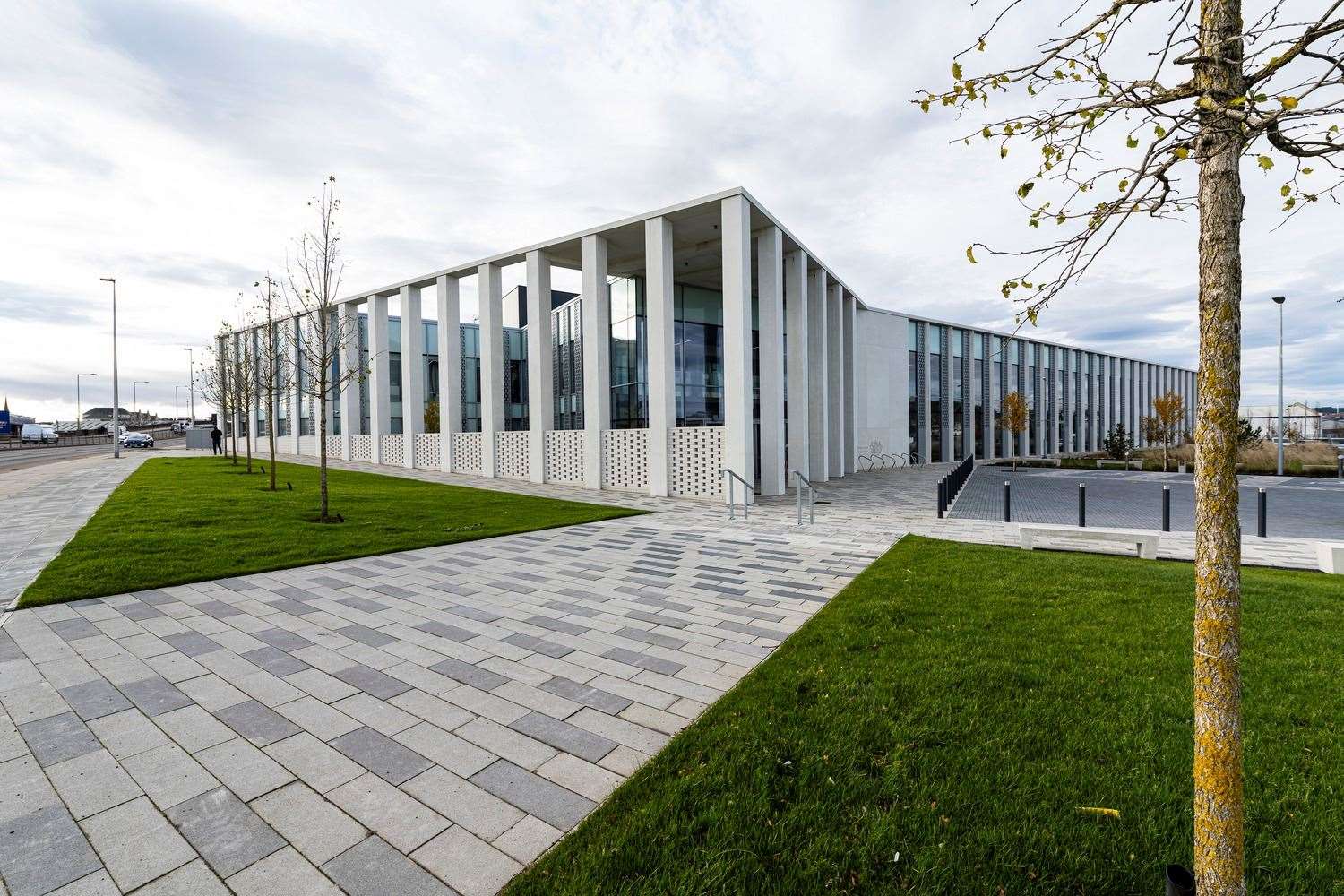 Inverness Justice Centre was completed by Robertson Construction.