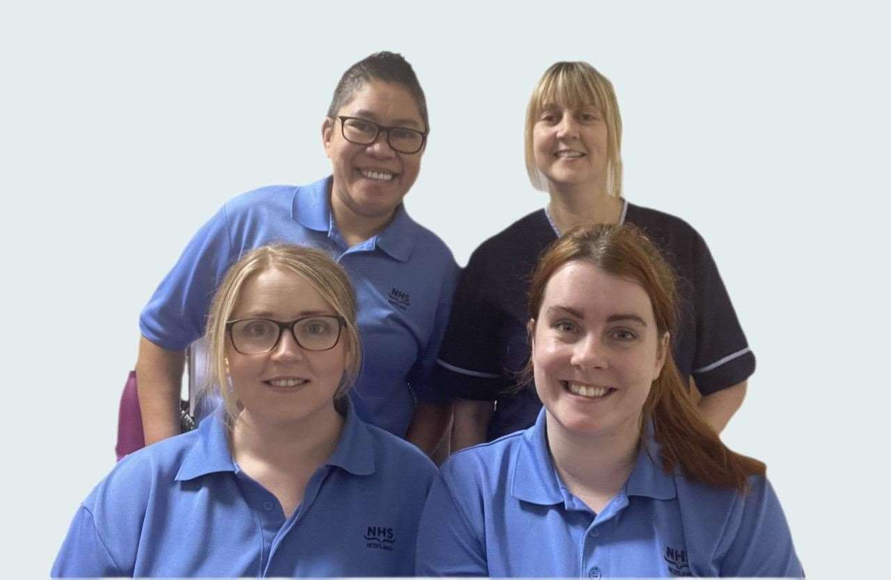 Elective orthopaedic team at Raigmore Hospital in Inverness leads the way  for post-operative services