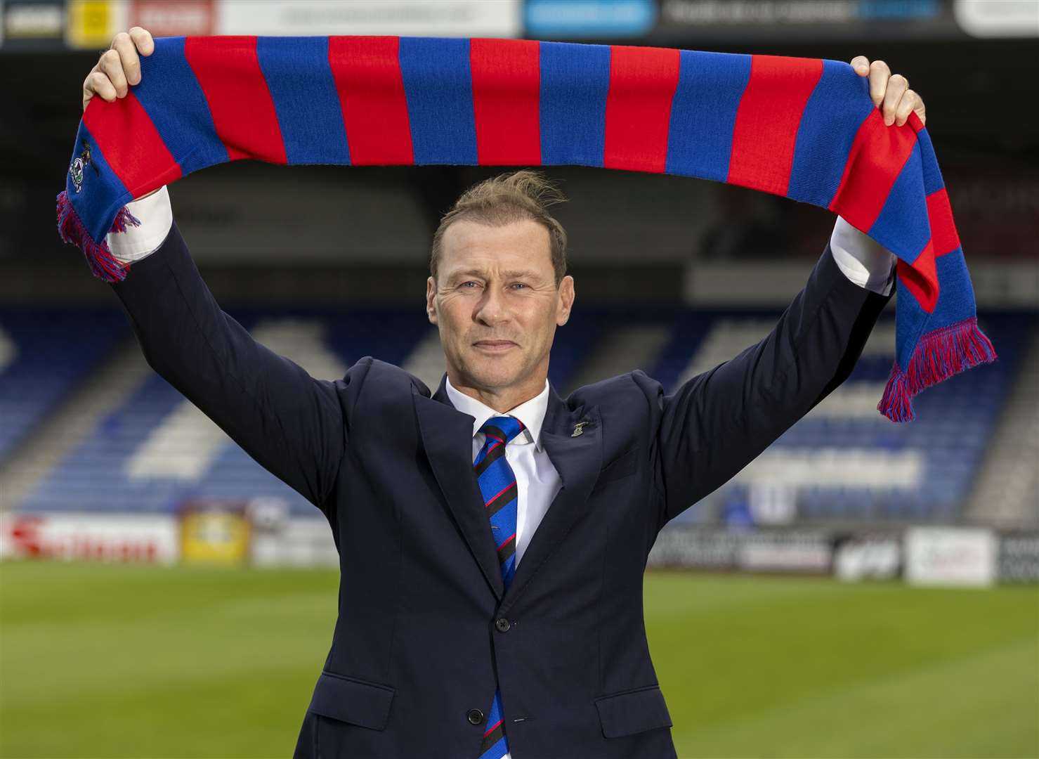 Picture - Ken Macpherson. See story. Inverness CT new manager Duncan Ferguson.