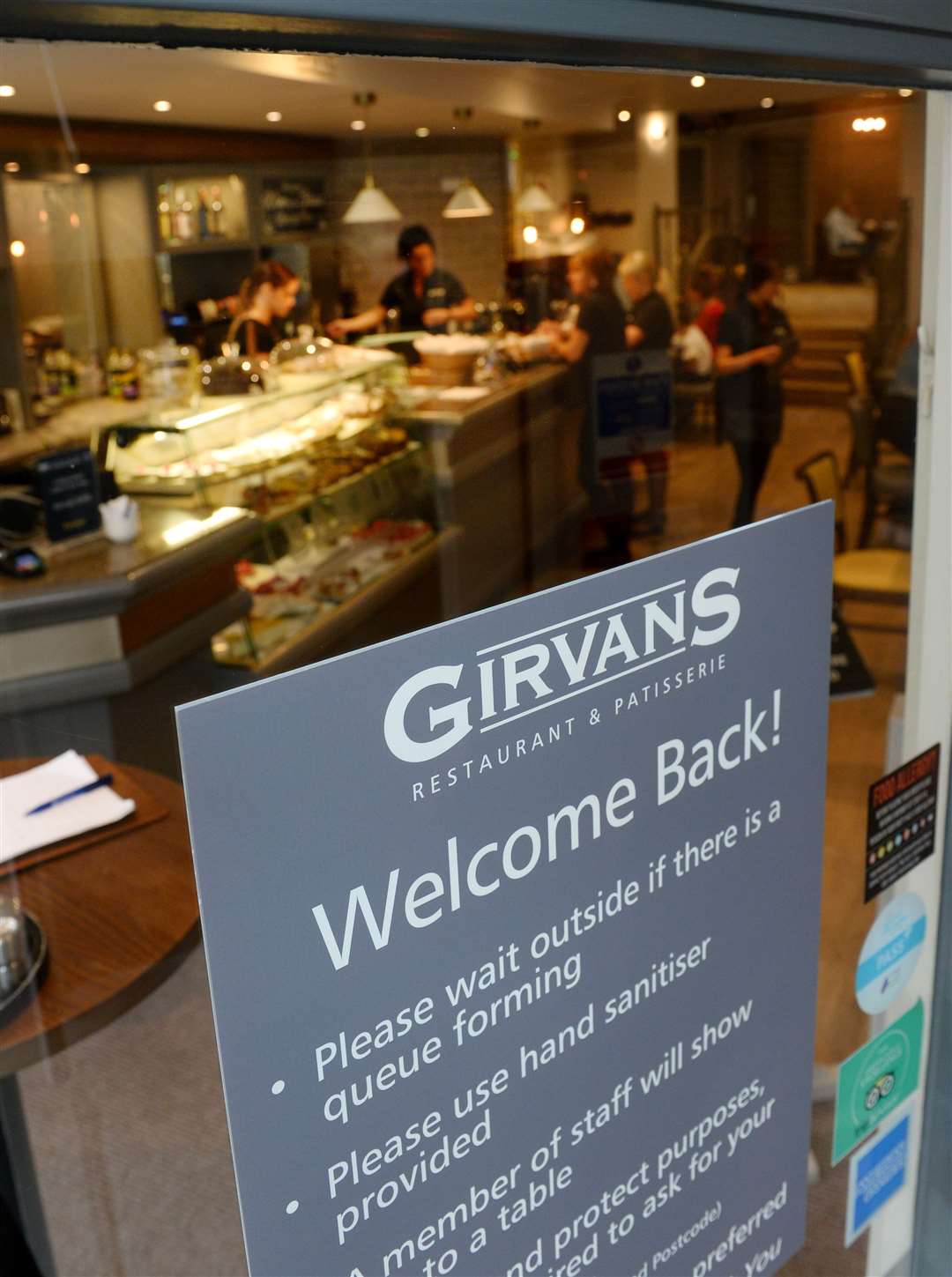 There's cakes galore and so much more at Girvans. Picture: Gary Anthony.