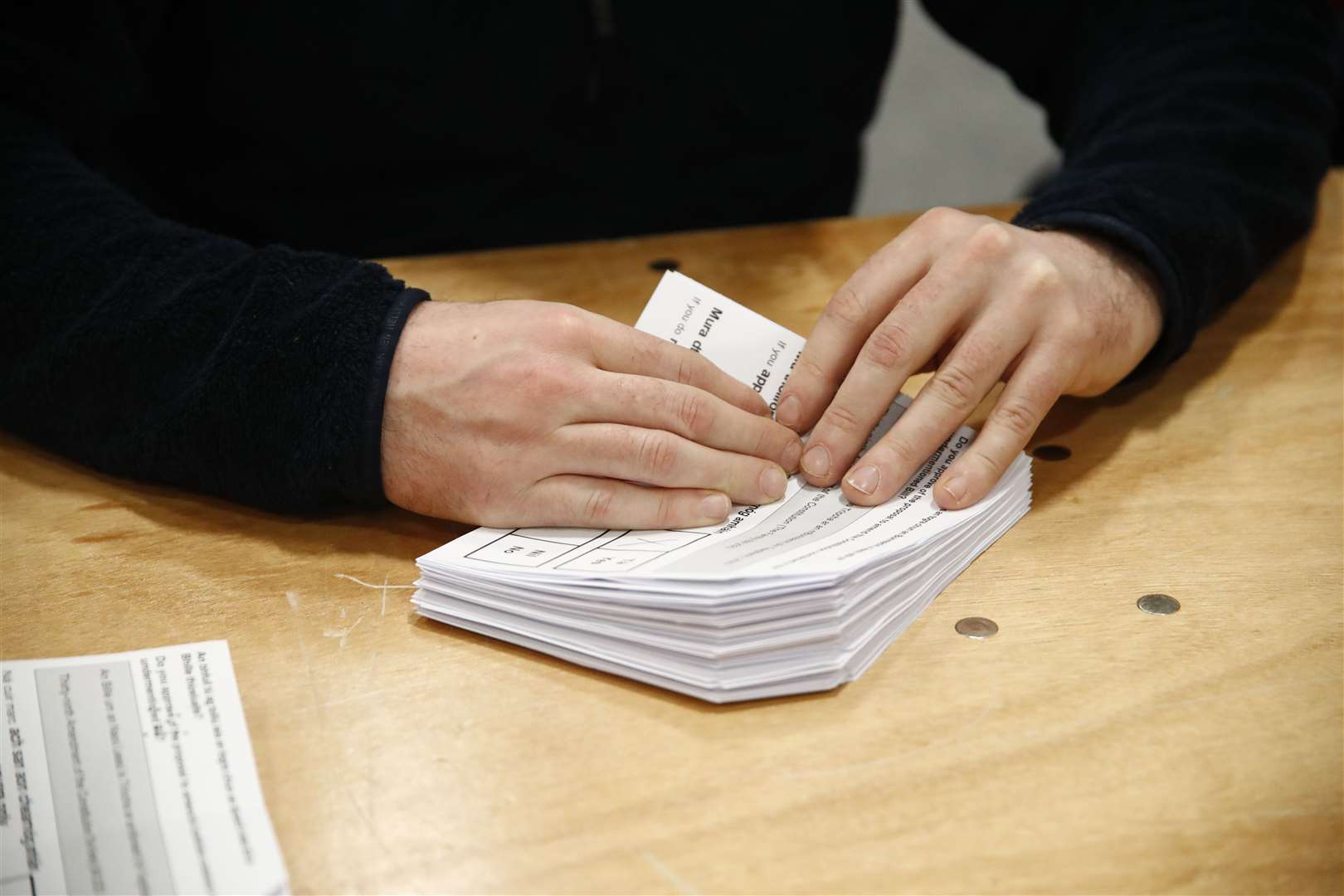 The results of both votes are expected later on Saturday (Damien Storan/PA)