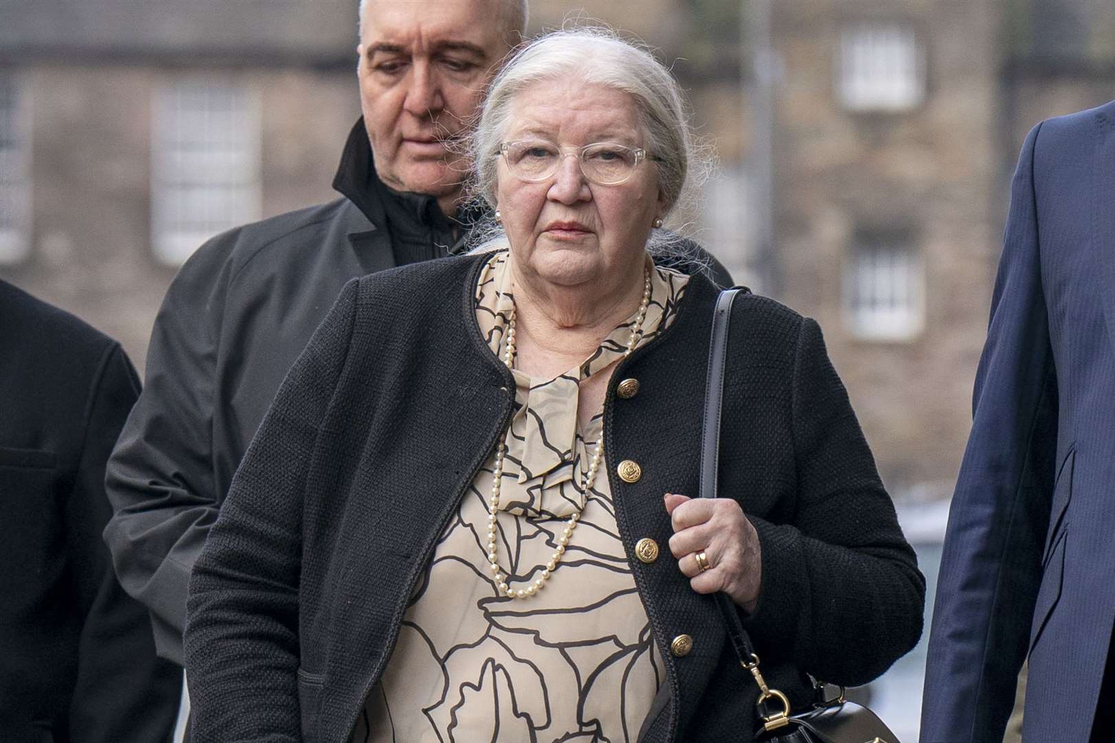 Margaret Caldwell arrives for a meeting with the Lord Advocate (Jane Barlow/PA)