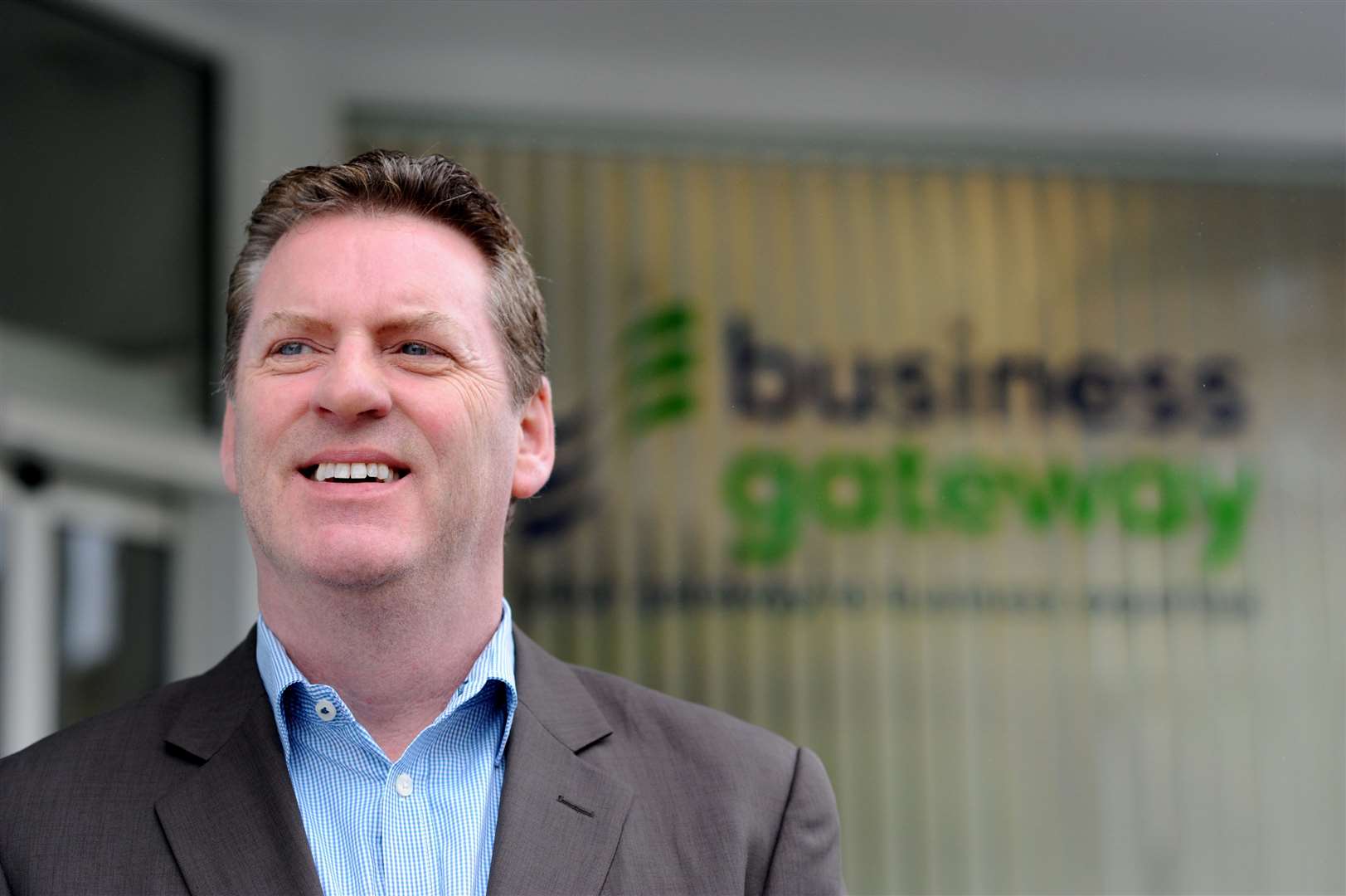 Business Gateway manager for the Highlands and Moray, Danny Gallagher.