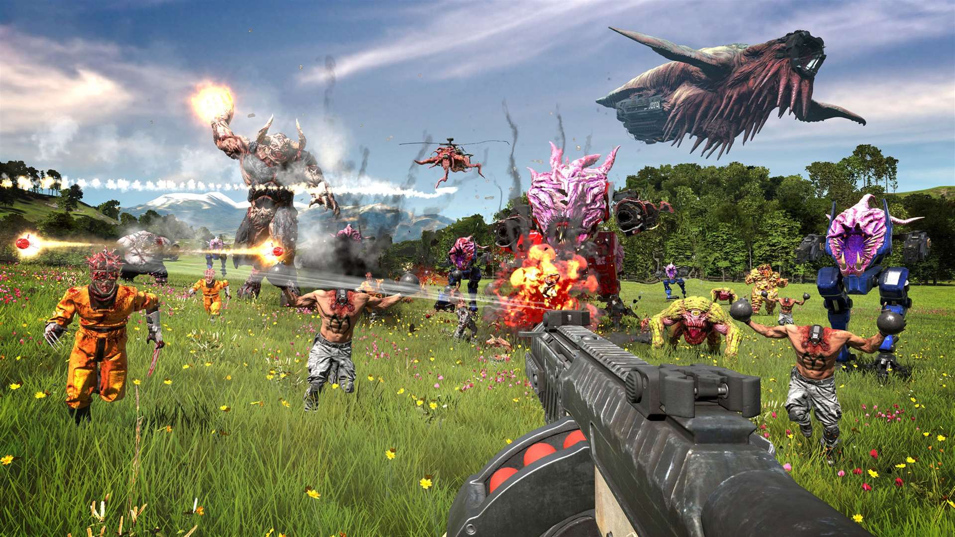 Serious Sam 4. Picture: PA Photo/Handout