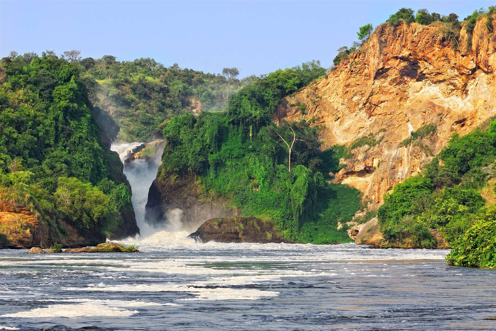 Murchison Falls in Uganda. Picture: PA Photo/iStock