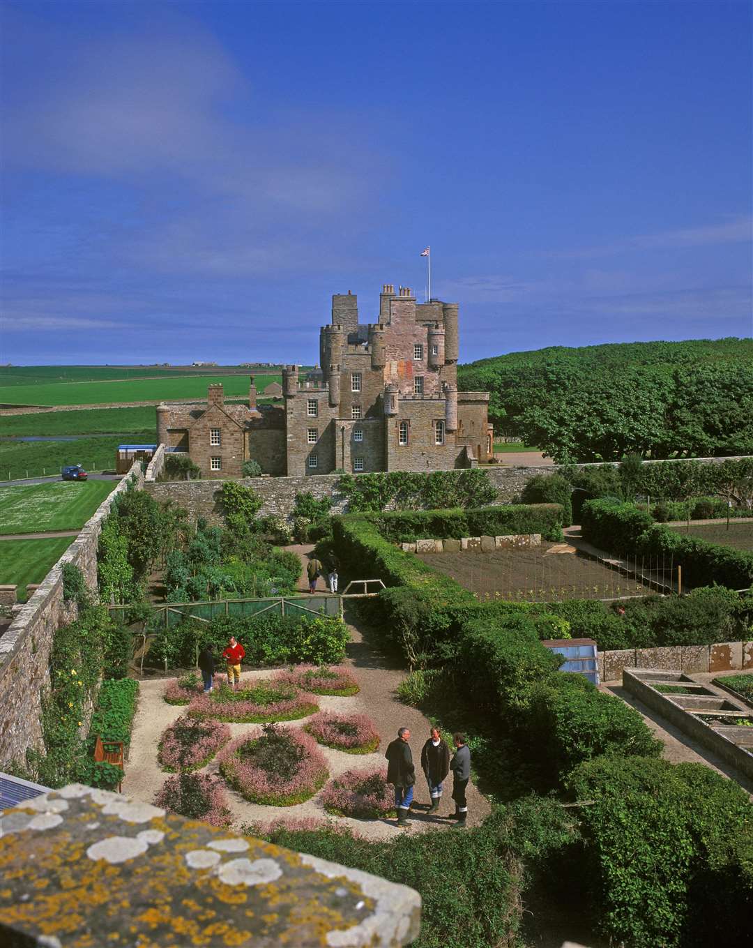 The gardens at Castle of Mey are open July 3 and July 17. Photo: P Tomkins/VisitScotland