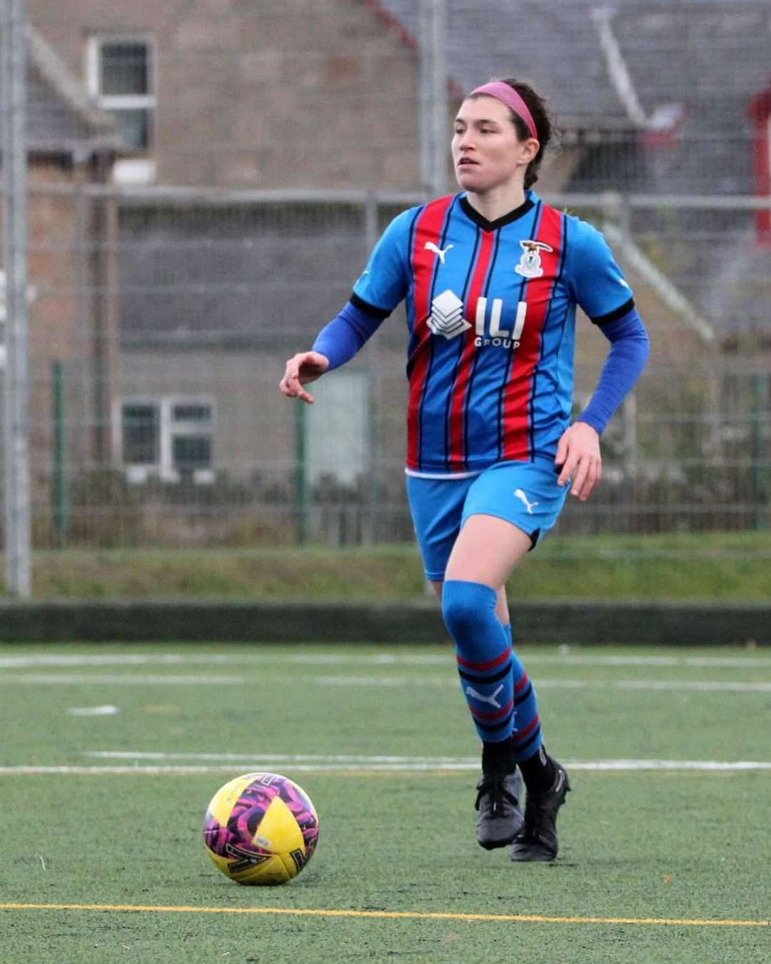 Bella Viana does not know what her long-term future holds – but for now she is focused on the Caley Jags. Picture: Becky Dingwall