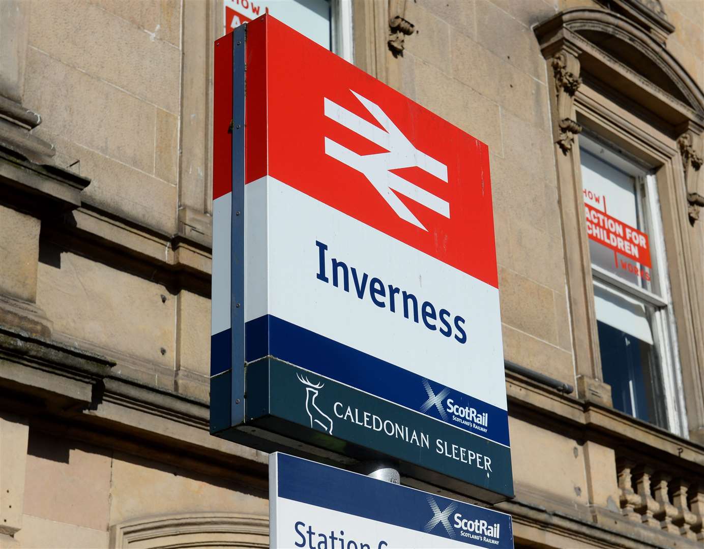 Inverness Railway Station. Picture: Gary Anthony.