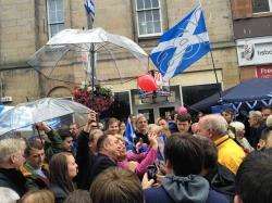 Alex Salmond in Inverness on Saturday