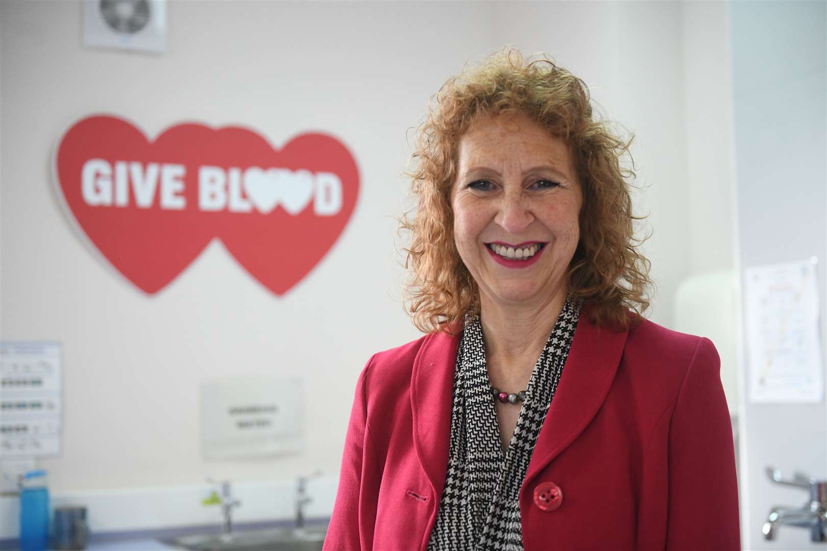 Dr Sylvia Armstrong-Fisher urges people to donate blood in Inverness