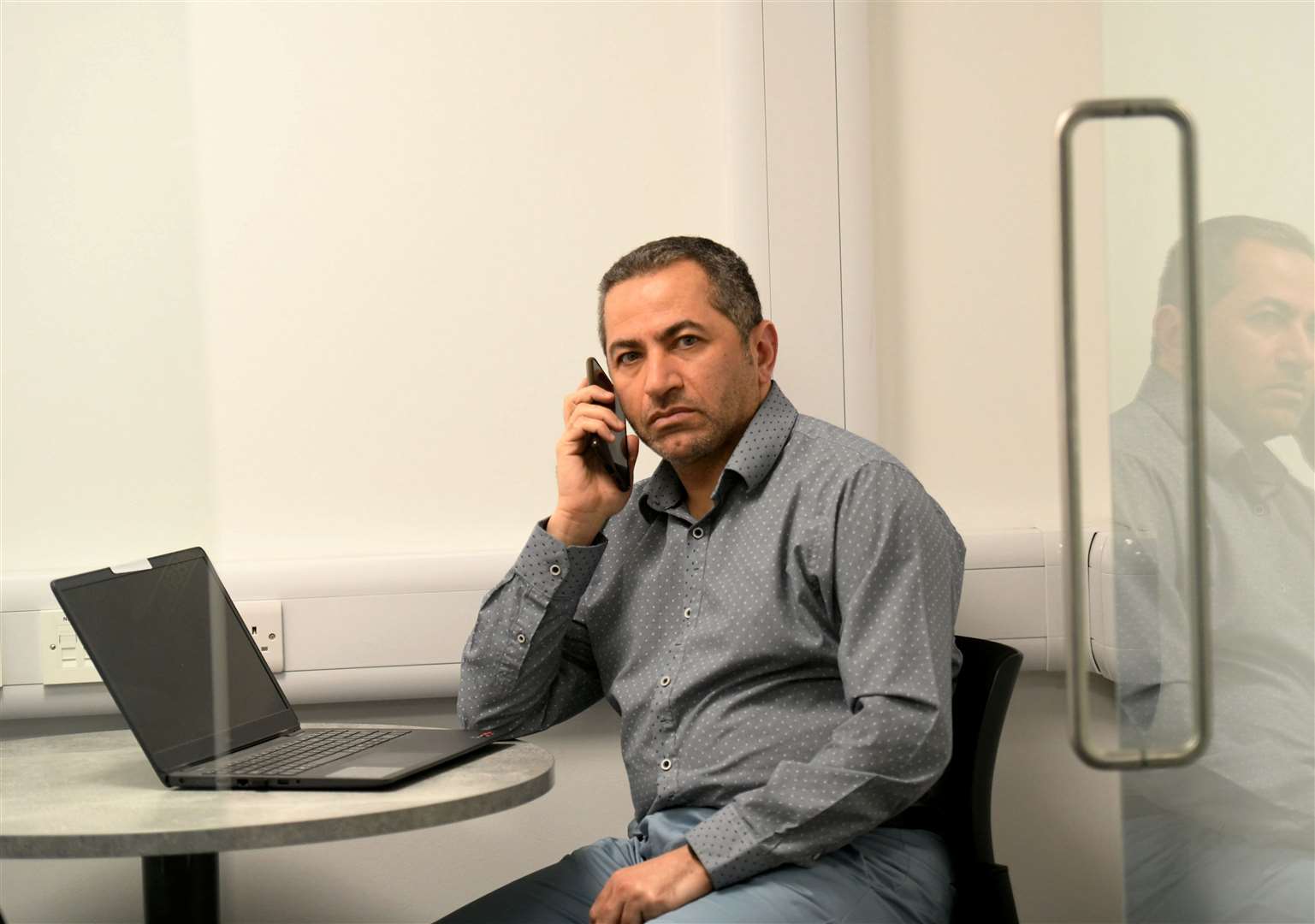 Raigmore Hospital consultant Salim Ghayyda is trying to save his family in Gaza. Picture: Callum Mackay.