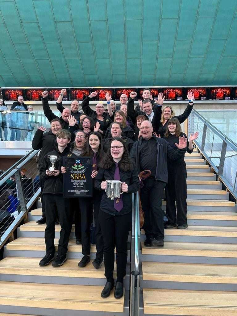 Highland Brass were named Fourth Section Champions at the 2023 Scottish Brass Band Association Championship.