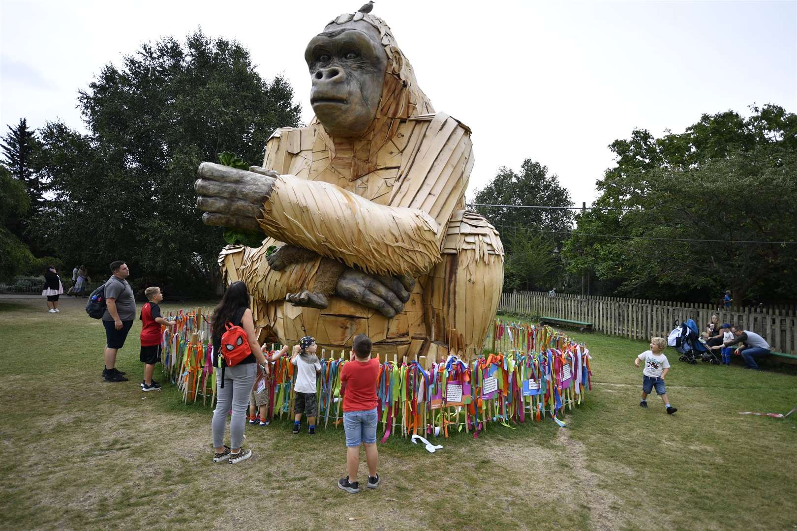 Visitors at Bristol Zoo on its final day open to the public (Beresford Hodge/PA)