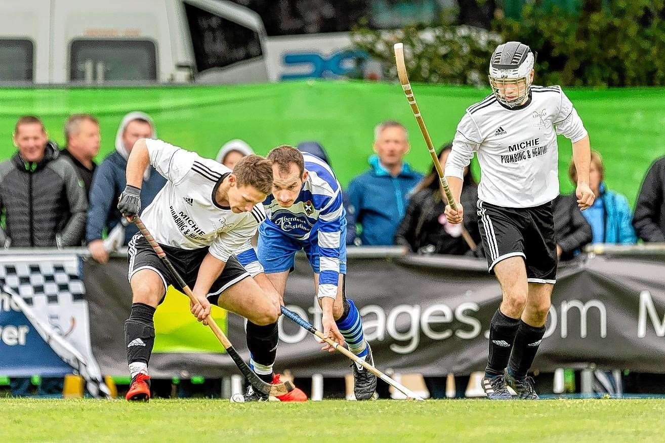 Lovat have faced Newtonmore in the last two Camanachd Cup finals – but lost on both occasions. Picture: Neil Paterson