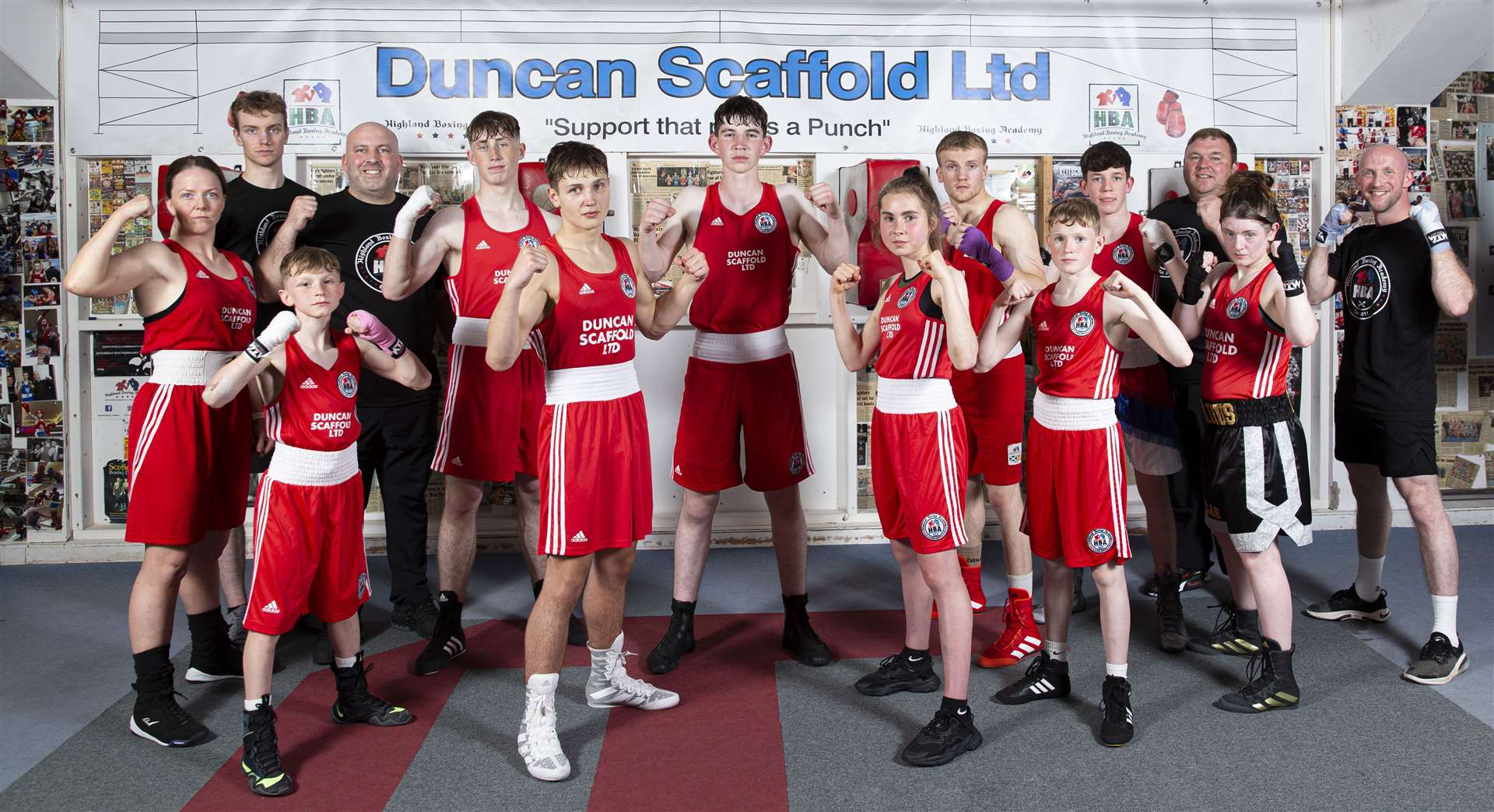 Ten athletes from Highland Boxing Academy were scheduled to compete.