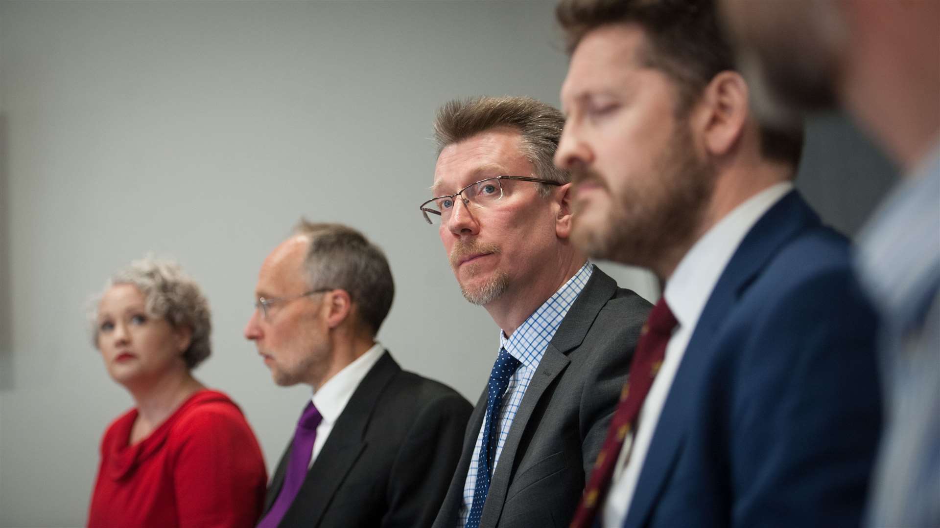 Dr Lorien Cameron-Ross, Dr Alistair Todd, Dr Jonathan Ball and Dr Iain Kennedy.