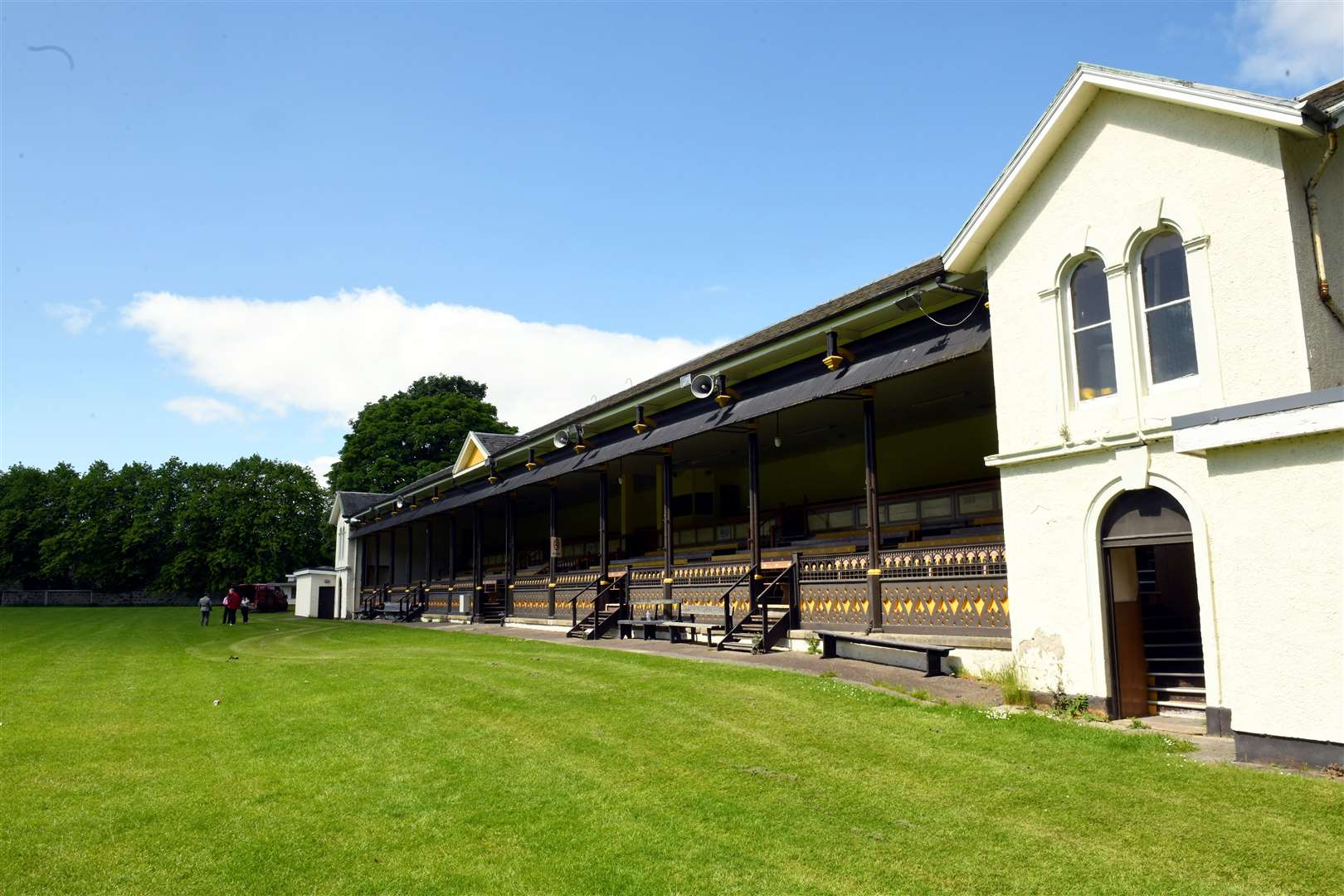 The Victorian grandstand will be refurbished and preserved.
