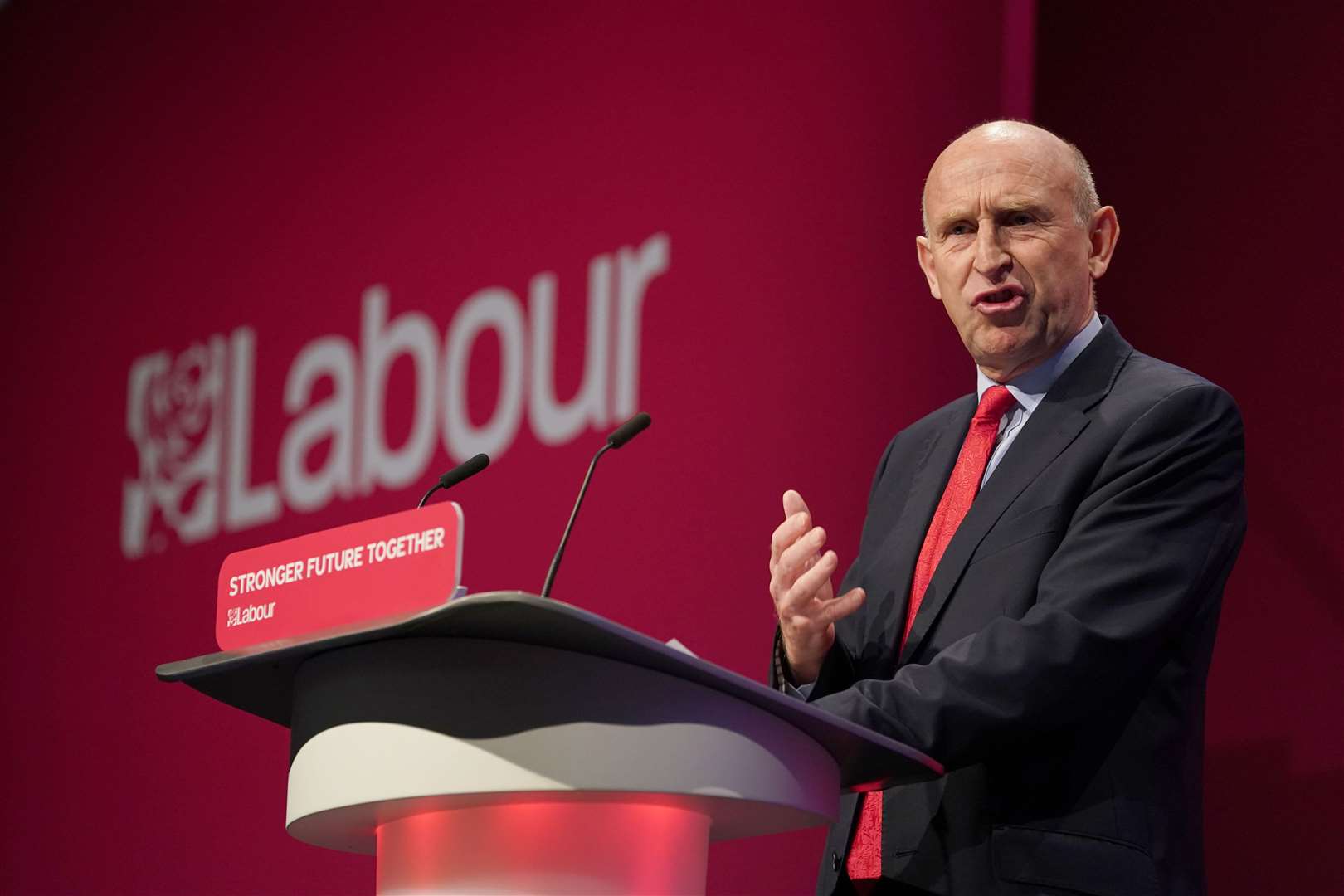 Shadow defence secretary John Healey said the move was an admission of failure (Gareth Fuller/PA Wire)