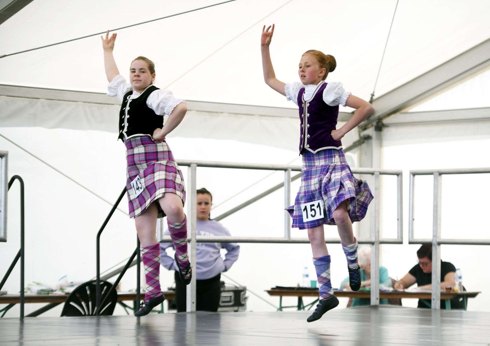 Highland dancing competition. Picture: James Mackenzie.