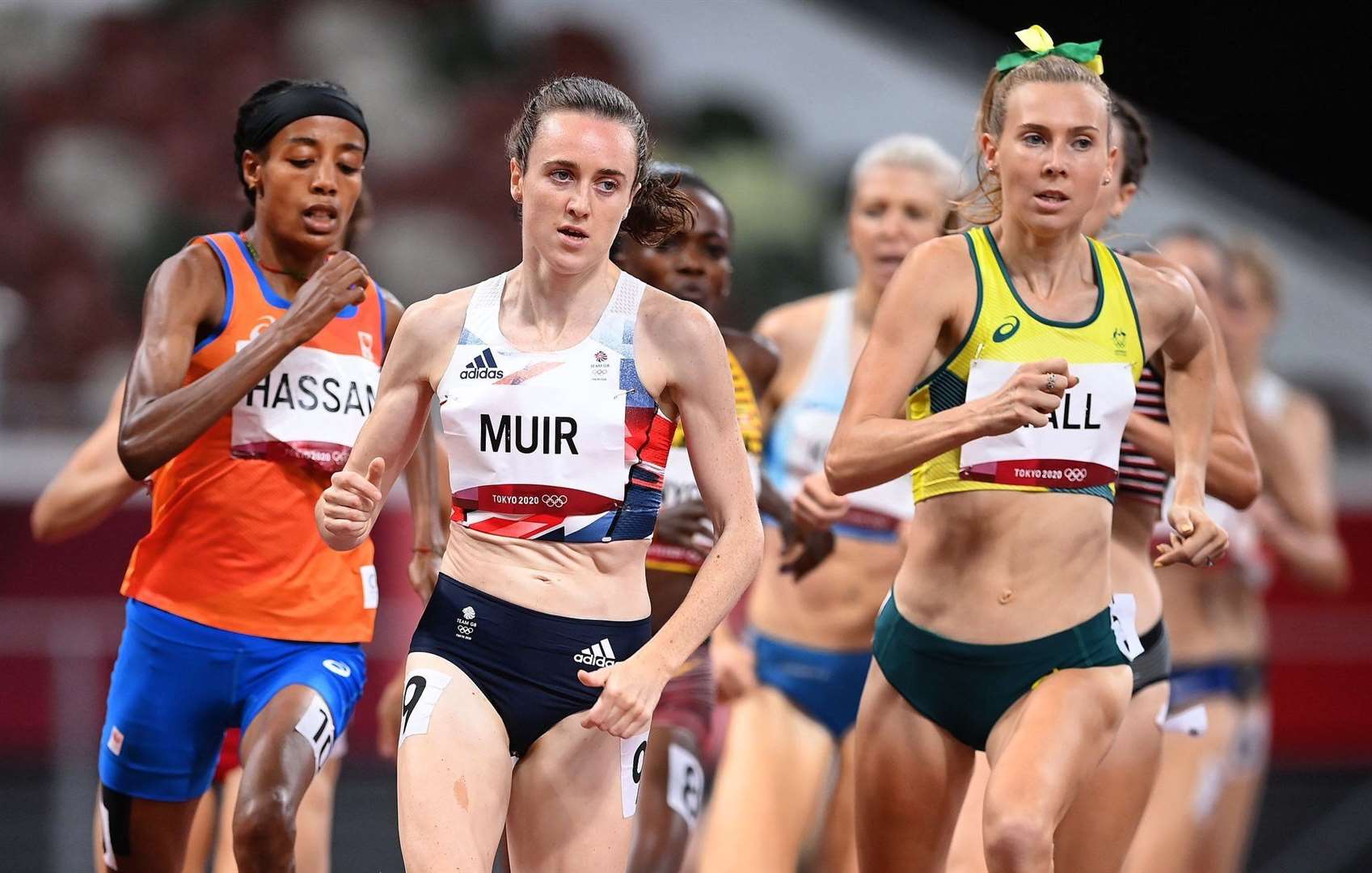 Laura Muir in action at the Olympics. Twitter @lauramuiruns.
