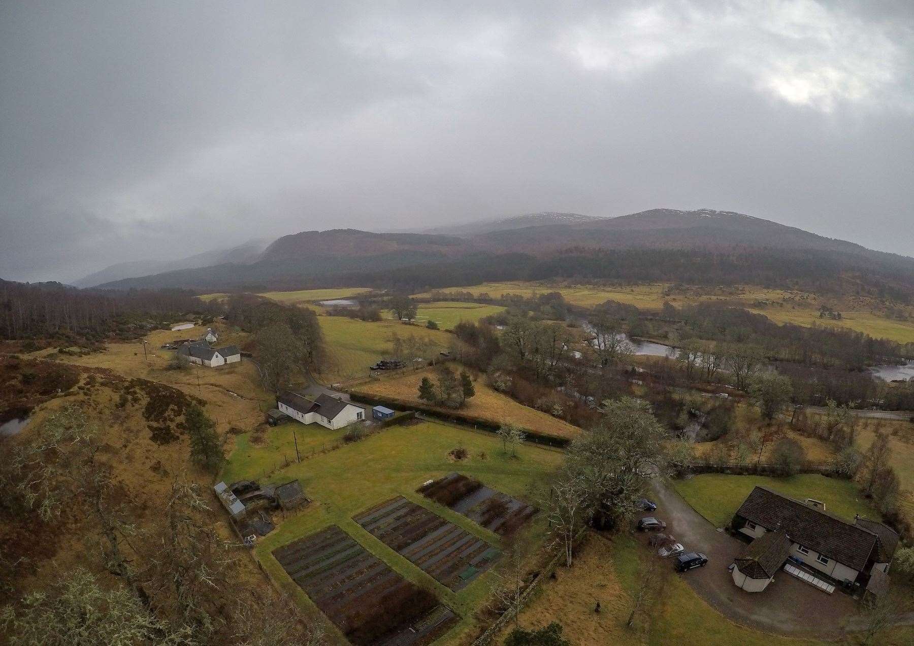 The new Rewilding Centre is planned for Trees for Life's estate at Dundreggan, close to Loch Ness.