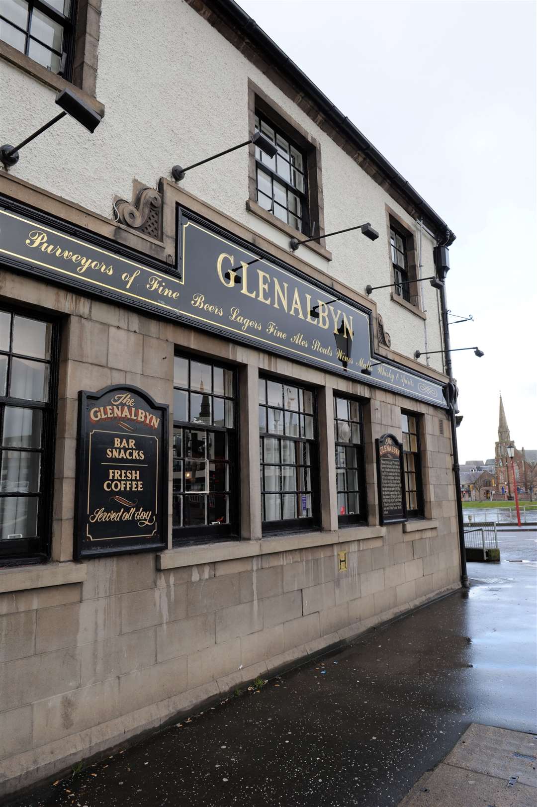 The Glenalbyn pub in Inverness.