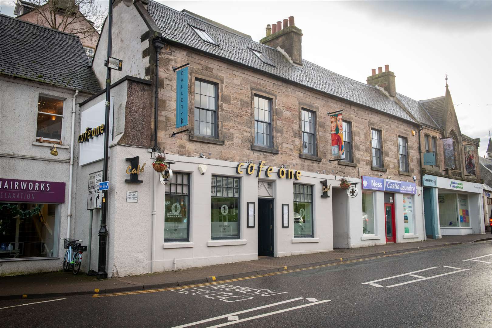 Cafe One is based on Castle Street. Picture: Callum Mackay