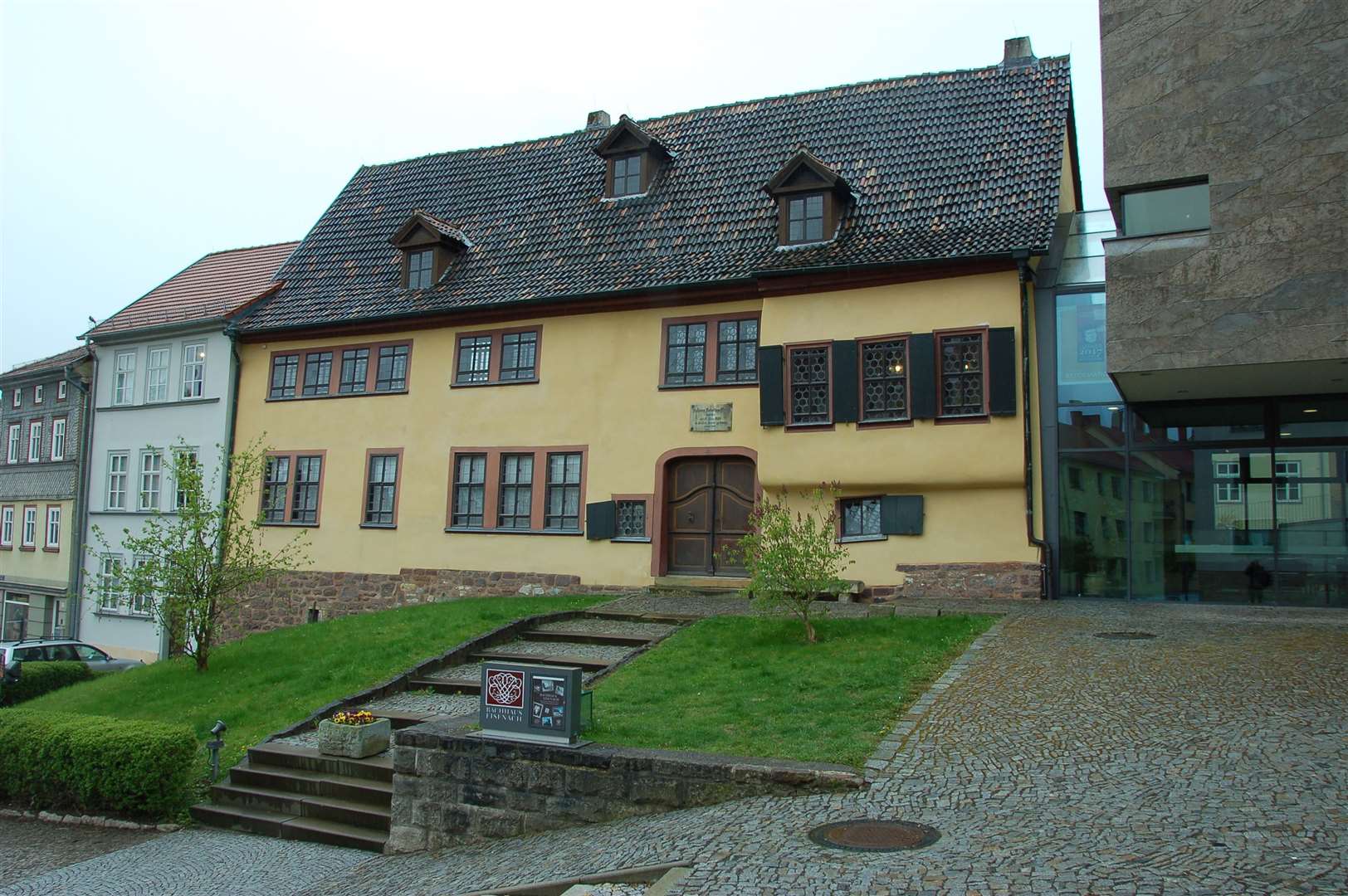 JS Bach’s house in the centre of Eisenach.