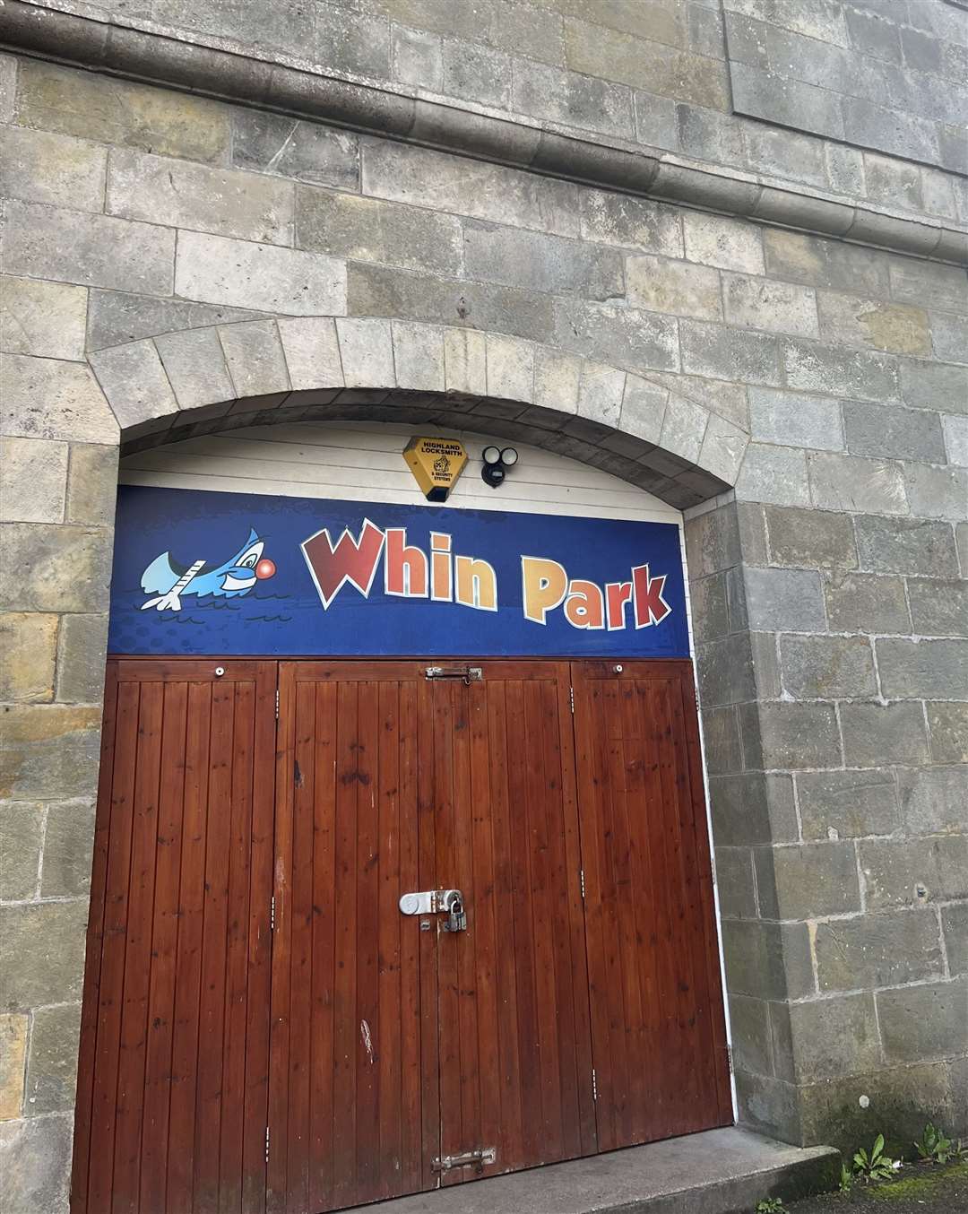 The owners of the café at Whin Park say they have had a difficult year.