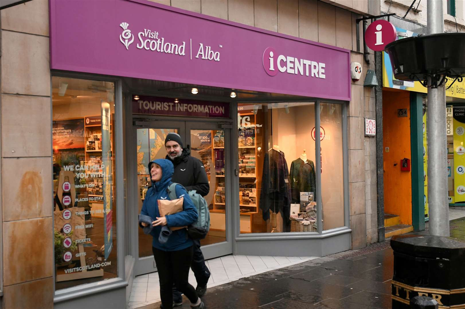 VisitScotland's iCentres, including in Inverness, are to be closed. Picture: James Mackenzie.