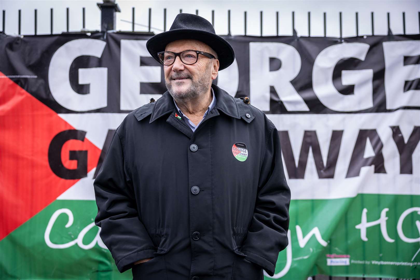 George Galloway has emerged as the favourite to take the Rochdale seat in Thursday’s by-election. (James Speakman/PA)
