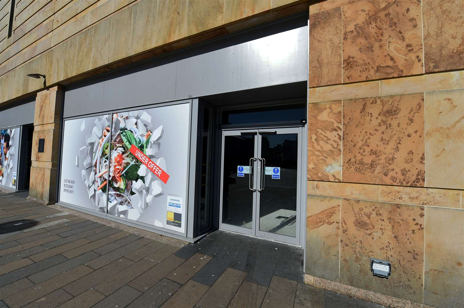 The Eastgate store unit where applicant Liam Dalgarno wants to site his Subway outlet. Picture: Callum Mackay