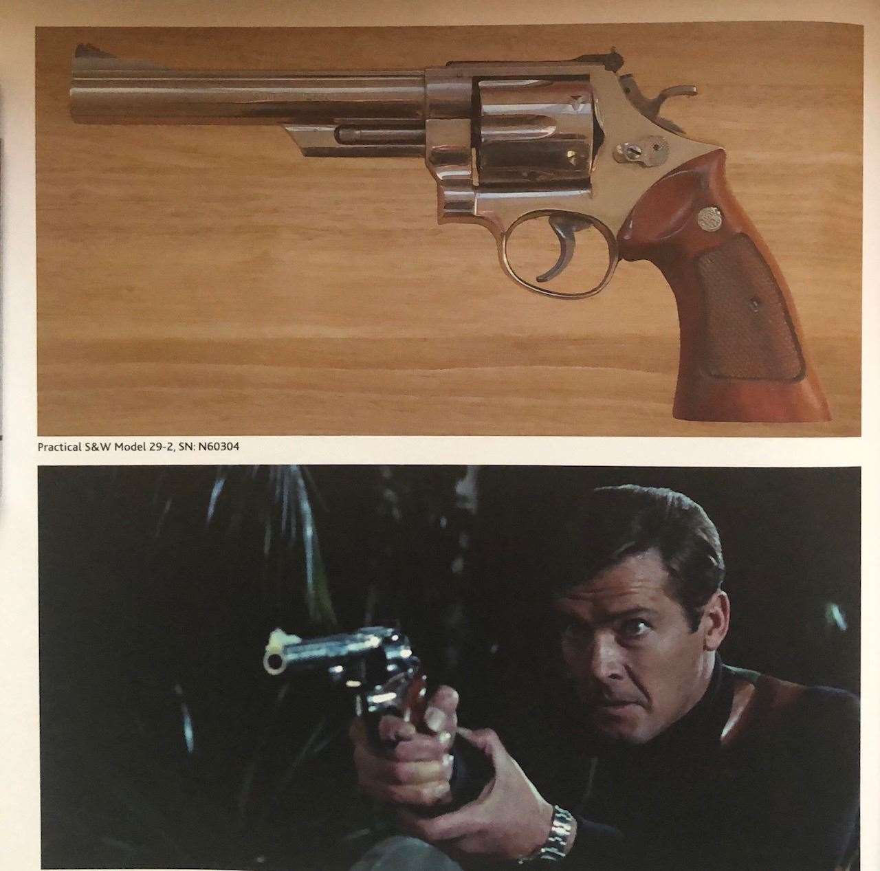 A unique Smith and Weston 44 Magnum used by Roger Moore in Live And Let Die was among the stolen firearms (Metropolitan Police/PA)