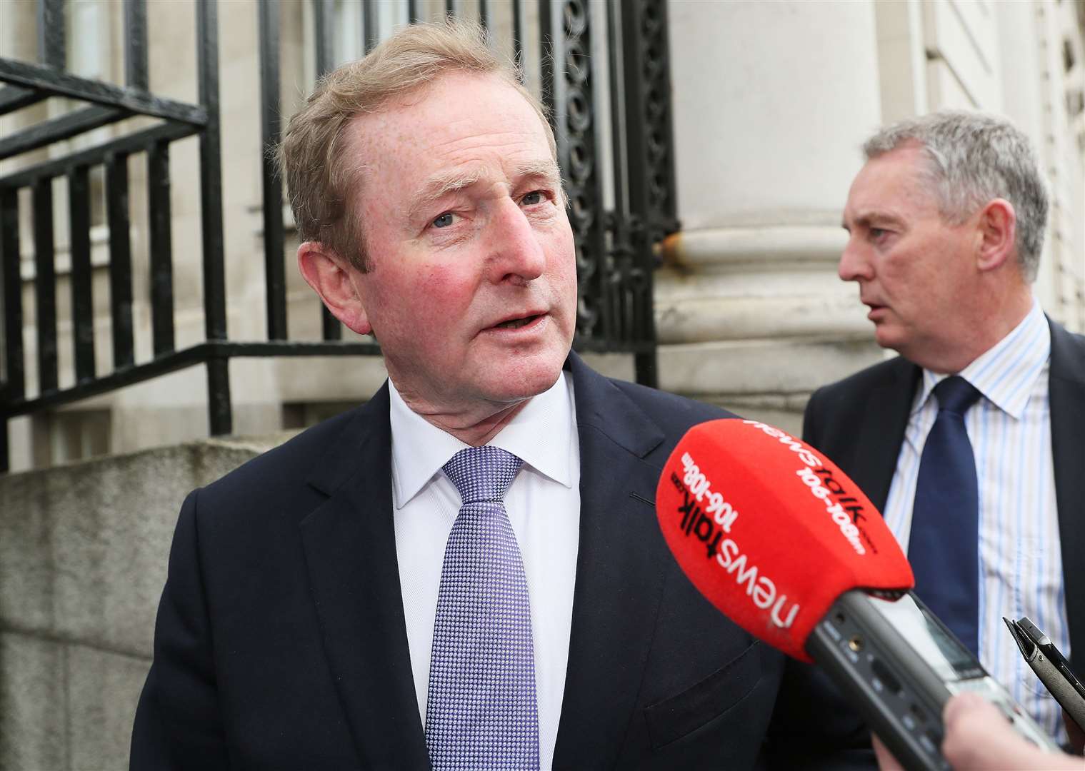 Under former premier Enda Kenny he faced controversy over the imposition of deeply unpopular water charges in 2014 (Brian Lawless/PA)