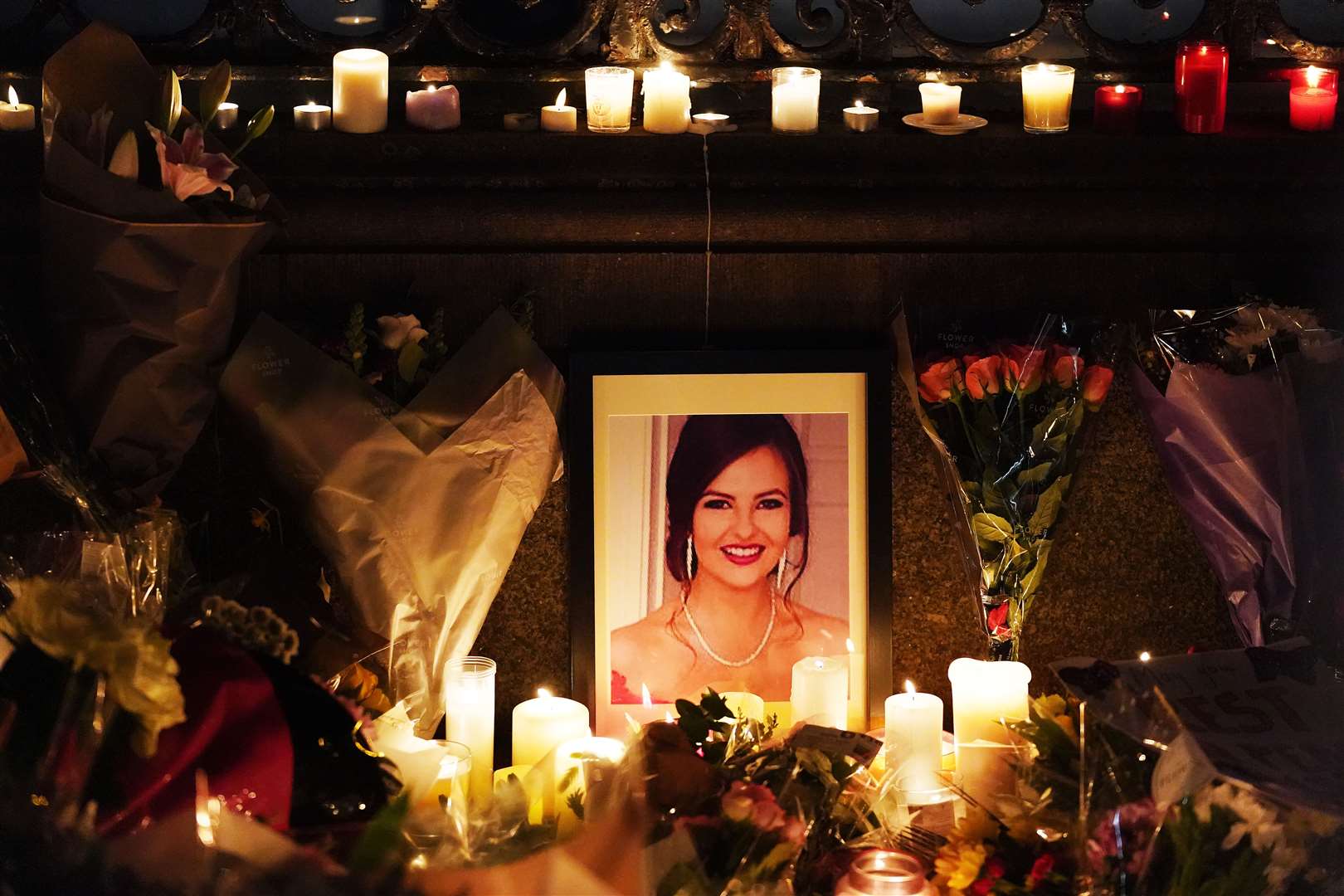 A vigil was held previously in memory of Ashling Murphy, pictured, at Leinster House in Dublin (Brian Lawless/PA)